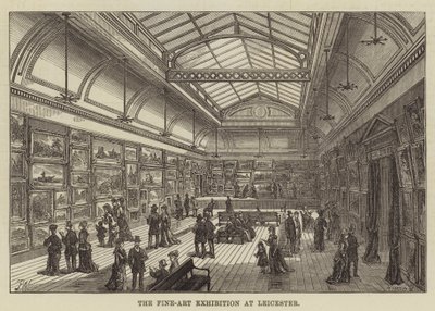 La exposición de bellas artes en Leicester de Frank Watkins